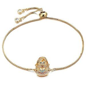 Bracelet for Grandma Nana Yellow Gold